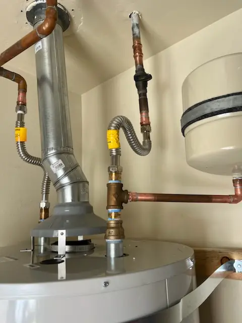 Water heater installation and plumbing repair in Arbutus